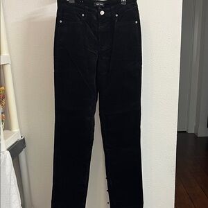 Well Worn Jet Black Straight Leg Jeans
